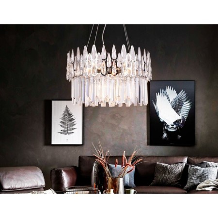 Crystal suspended chandelier ambrella like, Traditional, TR5261, E14, Color Chrome-5