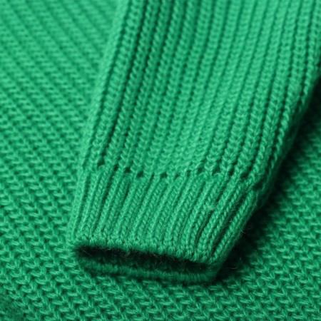 Jumper knitted baby i oranges, r.68-74, green-5