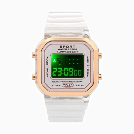 Watch of washing electronic, white-1