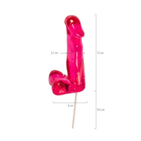 Lollice Sosuchki "Penis Irish Cream", pink color, 173 g-4