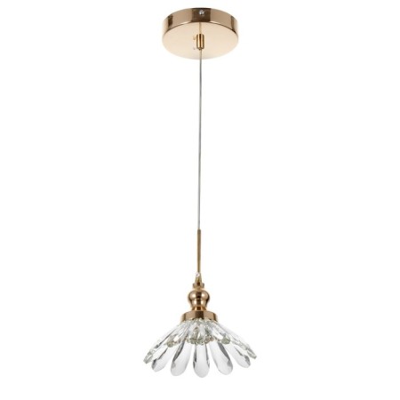 Bayerlux lamp "Jami" LED 10W gold 16x16x19-130 cm