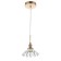 Bayerlux lamp "Jami" LED 10W gold 16x16x19-130 cm