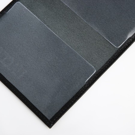 Cover for passport, black color-4