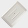 Porcelain dish for feeding Magistro Slate, 26.5 × 15 cm, white color