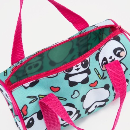 Bag's bag with lightning, mint/pink color-2