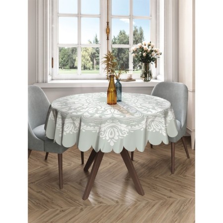 The tablecloth “Classic ornament”, round, Saten, d = 150 cm-2