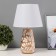 Aisha table lamp E14 40W white-gold 22x22x36 cm