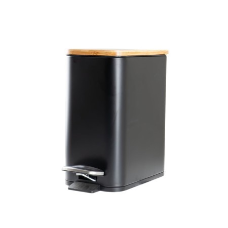 Garbage bucket, 30.5x28.7x14.3 cm, 5 l, black matte