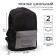 A backpack with a reflective pocket, 30 cm x 15 cm x 40 cm "robot", transformers