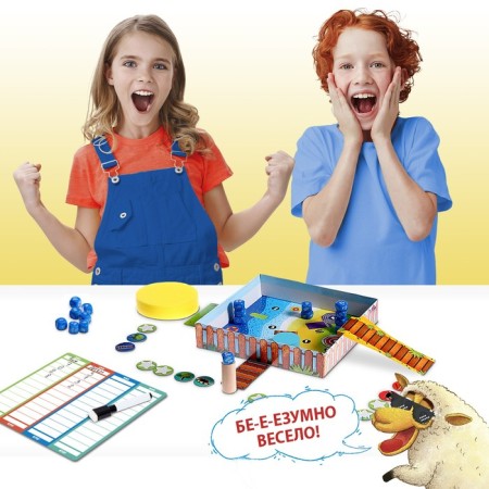 Board game "Frantic flight", 2-4 players, 8+-5