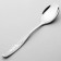 Teaspoon "Fidget", thickness 2 mm, silver color