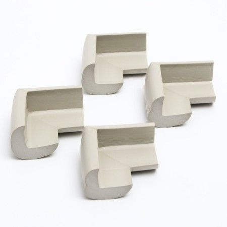 Set of protective pads on corners, 4 pcs., Gray color-1