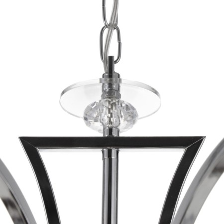 Chandelier 91307/8 E27 40W chrome 82x82x85 cm Bayerlux-6