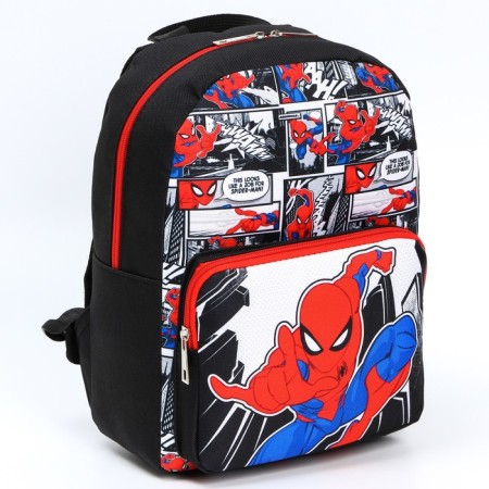 A backpack with a pocket, 22 cm x 10 cm x 30 cm "Spider-Men", Spider-Man-1