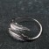 Ring for the napkin "Liszt", 4.5 × 2 cm, silver color