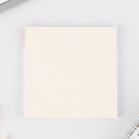Paper block for recording with torn sheets “Class teacher”, 50 sheets, 7.5 cm x 7.5 cm.-4