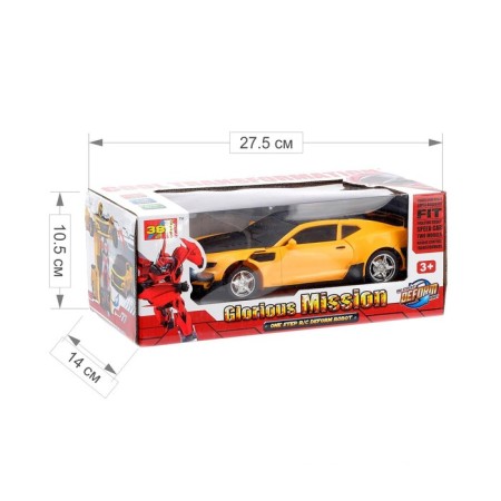 Robot Radio -controlled "Autobot", transforms, light effects, scale 1:18-6