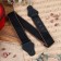 Music Life guitar belt, black with a pocket for mediators, 90-145 cm, width 5 cm