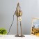 Flamingo table lamp E27 40W gold 41.5x4x4x66.5 cm Risalux