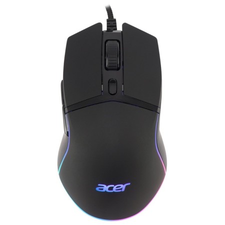 Mouse Acer OMW121 Black Optical (6400DPI) USB (6but)