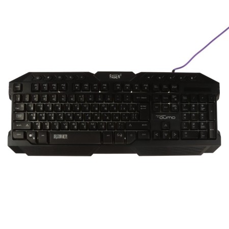 Kumo Fallen 2 K56 keyboard, game, wired, membrane, 114 keys, USB, subvy, black-3