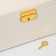 Steam for jewelry "Casket" sliding with a mirror, 17.5 × 14 × 13.5, white color