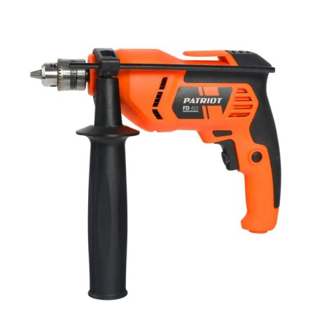 Electric Drill Patriot FD450, 550W, 2700 RID/min, MAX 20 mm, key cartridge