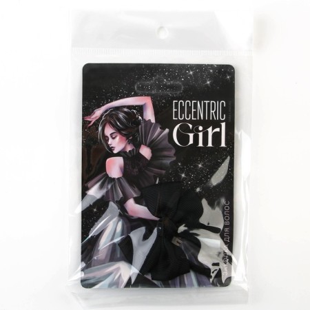 Заколка для волос с бантом Eccentric girl, 1 х 2,5 х 6,5 см-4