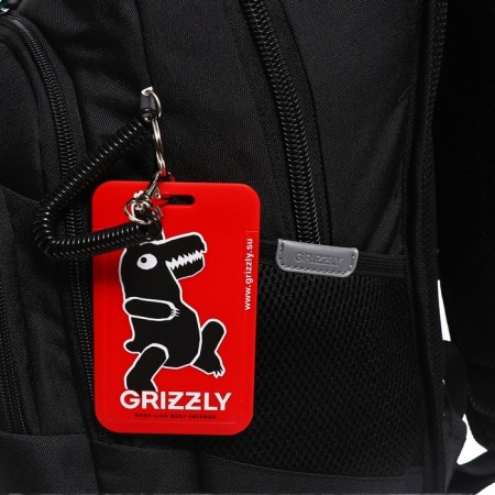 School backpack, 40 x 25 x 22 cm, Grizzly, ergonomic back, laptop department, black-5