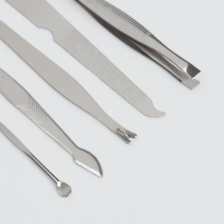 Manicure set, 8 items, in case, color mix-5