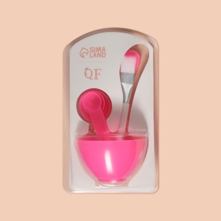 Cosmetic set for masks, 6 objects, color mix-6
