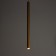 Lucas Lumber LED 5W 4000K matte gold 3x3x60-160cm