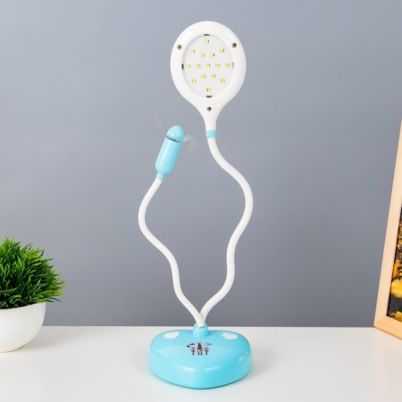 TECAL LAML "DONTRA" LED 4W USB AKB Blue 10x11.5x40.5 cm Risalux-4