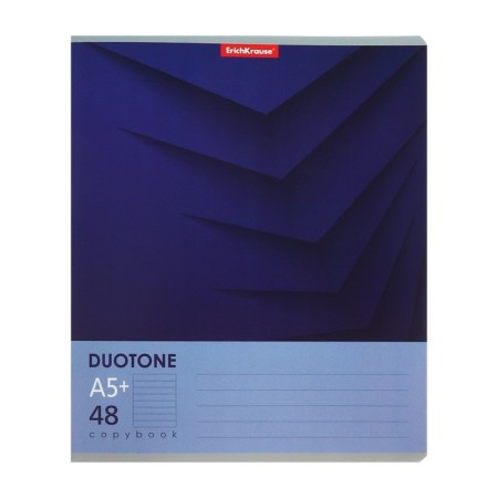 Notebook of 48 sheets in the Erichkrause Duotone Next line, cover coated cardboard, offset block, whiteness 100%, mix-1