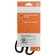 Chancellery scissors, 21 cm, "office", plastic handles, blister, euro suspension, black