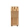 Regent INOX BLOCK knife stand, 23x14x7 cm