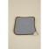 Massage Massage SL Home "Ortika", bamboo fiber, 21 × 20.5 cm, color gray color