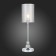 Evoluce bedside lamp. Sle107104-01. Pazione. 1x40 W, E14, 16x16x58 cm, chromium color