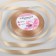 Satin tape, 10 mm × 23 ± 1 m, beige color No. 267