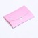 Envenue for certificate with embossing, pink, 10.5 x 7