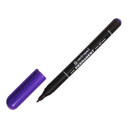 Permanent marker 2.0 mm centropen 2846, line 1 mm, purple color-5