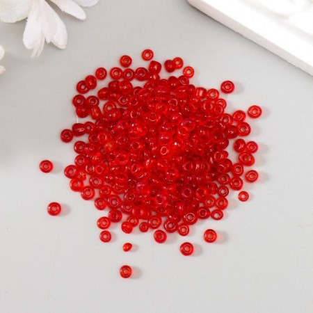 Beads "Zlatka" 08/0 10 g 0005b red-1