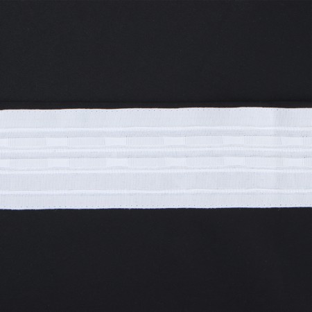 Curtain curtain Ethel 250*265 cm, central black, blackout, pl. 240 g/m2-3