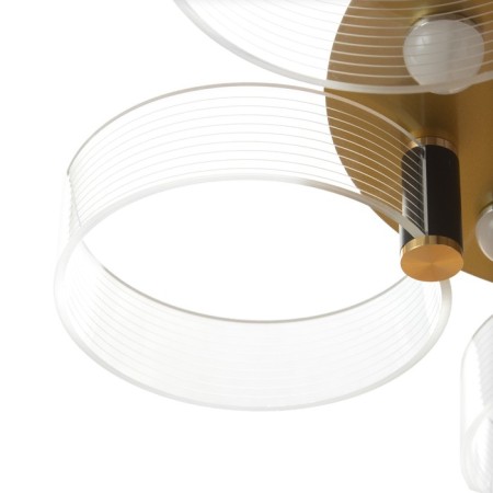 Kvorum chandelier LED 48W 3000-6000K gold 50x50x10cm-7