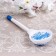 A spoon of a half -bastard with the painting "Gzhel", 19 × 6 cm, mix