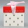 Folding box "Happiness in the New Year", 10 x 10x 10 cm, New Year