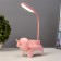 Table lamp "Elephant" LED 3W USB pink 9x15x31 cm Risalux