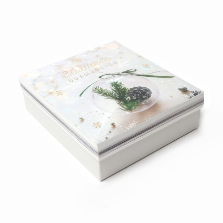 New Year's gift set of "winter magic", towel and accessories-8