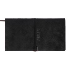 The weekly dated 2025, Escalada, 175 x 95 mm, soft cover with artificial leather, 64 sheets, pancake embossing, block 70, black