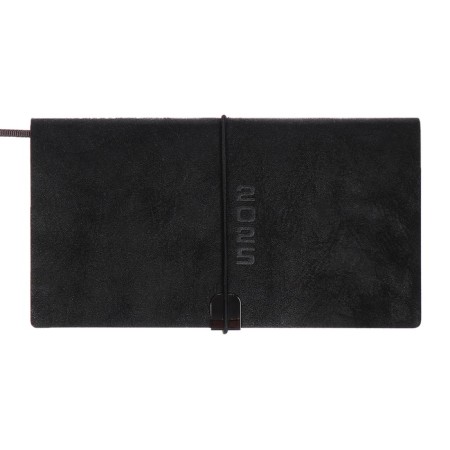 The weekly dated 2025, Escalada, 175 x 95 mm, soft cover with artificial leather, 64 sheets, pancake embossing, block 70, black